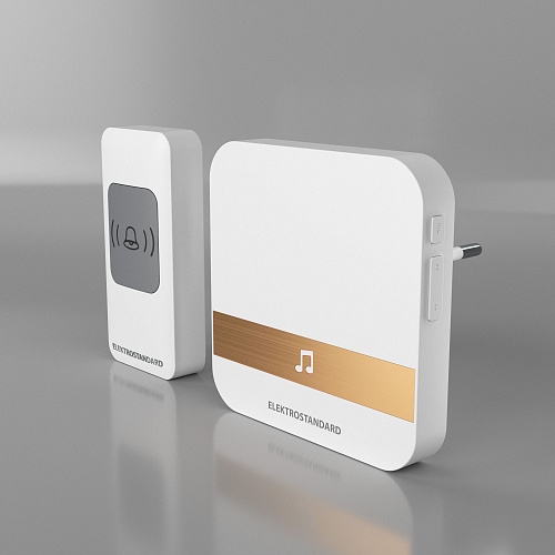 картинка Elektrostandard Звонок беспроводной WL 52M IP44 Белый DBQ24M