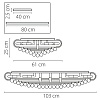 картинка Lightstar Люстра потолочная Monile  704212