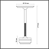 картинка ODEON LIGHT 5035/6TL L-VISION ODL24 543 никель/металл/акрил Настольная лампа LED 6W 3000K-5700K 300Л