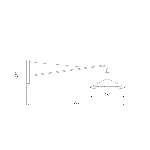 картинка TK Lighting Настенный светильник 10437