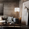 картинка TK Lighting Напольный светильник с тканевым абажуром 16004 Grand