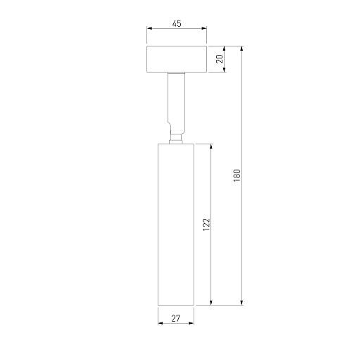 картинка Elektrostandard Светодиодный светильник Diffe белый 85268/01