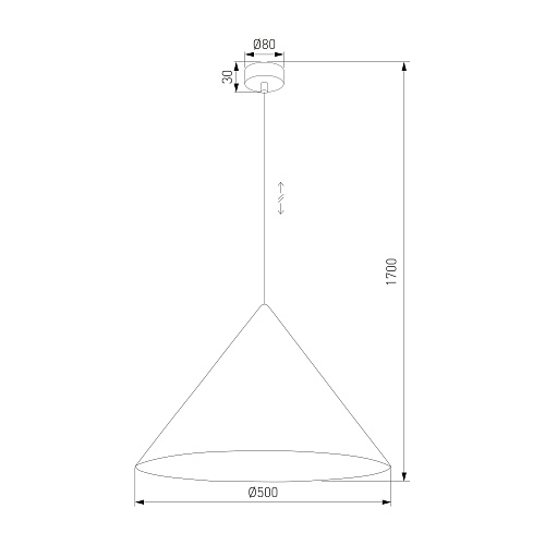 картинка TK Lighting Подвесной светильник 10059 Cono