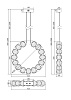 картинка Maytoni Подвесной светильник Амулет / Amulet 5000К 23Вт