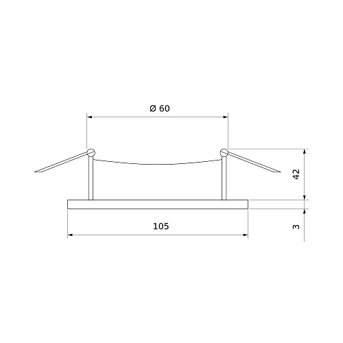 картинка Elektrostandard Алюминиевый точечный светильник 6069 MR16 WH белый