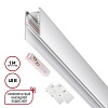картинка NOVOTECH 135090 SHINO  NT20 130 белый Низковольтный шинопровод 1м (токопровод и заглушки в комплекте