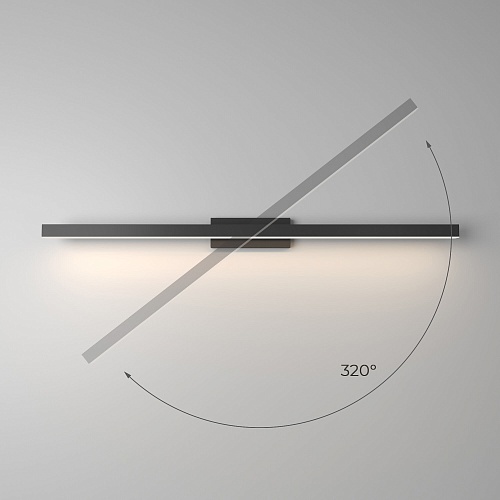 картинка Elektrostandard Светильник настенный светодиодный Rino черный 40157/LED