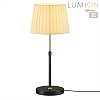 картинка LUMION 8302/1T MODERNI LN26 519 бронза/черный/бежевый, металл/текстиль Настольная лампа E27 1*60W 22