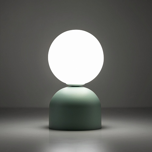 картинка TK Lighting Настольный светильник со стеклянным плафоном 16039 Miki