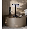 картинка LUMION 8203/1TL LEDIO LN26 531 серебро/черный/прозрачный, металл/акрил Настольная лампа LED 7W 4000К