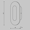 картинка Maytoni Настенный светильник (бра) Слой / Ply 3000К 10Вт