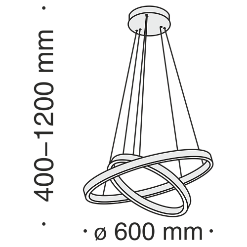 картинка Maytoni Подвесной светильник Рим / Rim 4000К 61Вт