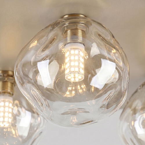 картинка TK Lighting Потолочный светильник со стеклянными плафонами 11475