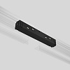 картинка Elektrostandard Slim Magnetic Прямой коннектор черный 95135/00 95135/00