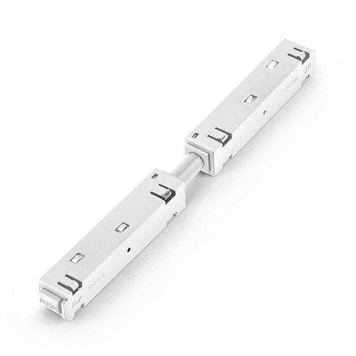 картинка Elektrostandard Slim Magnetic Прямой коннектор и планка белый (1 шт.) 85096/00 85096/00