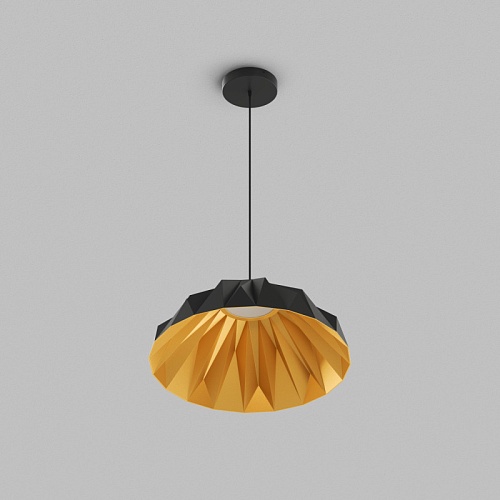 картинка Denkirs Подвесной светильник ORIGAMI DK6655-BK+SG
