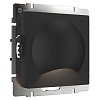 картинка WERKEL Встраиваемая LED подсветка МУН (черный матовый) W1154408