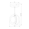 картинка Elektrostandard Подвесной светильник DLN050 GX53 белый/хром