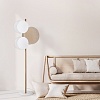 картинка TK Lighting Напольный светильник с тканевым рассеивателем 5960 Pulse