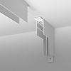 картинка Elektrostandard Slim Magnetic Коннектор угловой внутренний для накладного шинопровода (белый) 85091/