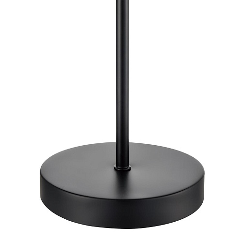 картинка LUMION 8043/1T MODERNI LN26 338 черный/серый/бежевый, металл/текстиль/ротанг Настольная лампа Е27 1*