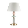 картинка ODEON LIGHT 4861/1TB CLASSIC ODL_EX22 133 золотой/раноцветн.керамика/абажур Настольная лампа E27 1*6