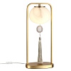 картинка ODEON LIGHT 5432/1T MODERN ODL_EX26 089 золотой(под латунь)/стекло/кисточка/агат Настольная лампа E1
