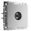 картинка WERKEL ТВ-розетка оконечная (cеребряный рифленый) W1183009