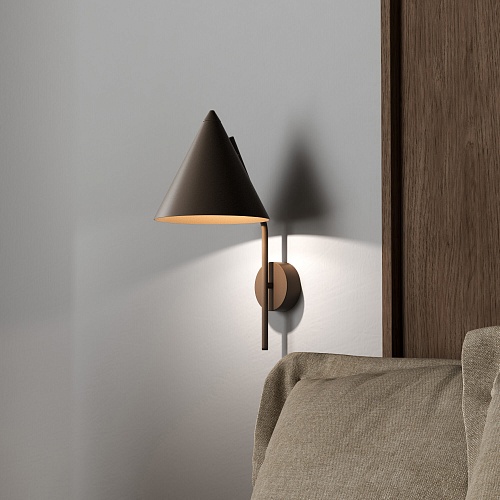 картинка TK Lighting Светильник настенный 11088 CONO BROWN