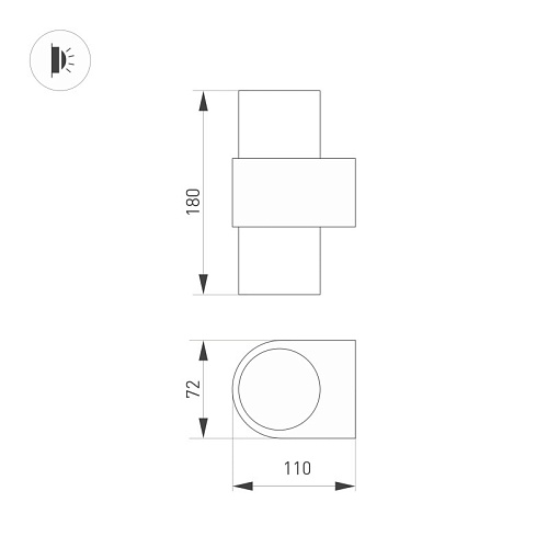 картинка Arlight Бра  033555
