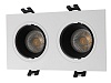 картинка Denkirs Точечный встраиваемый светильник  DK3072-WH+BK