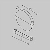 картинка Maytoni Настенный светильник (бра) Юпитер / Jupiter 3000К 13Вт