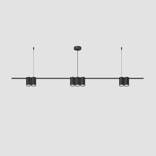 картинка Denkirs  Подвесной светильник ORBIT DK4063-BK