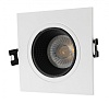 картинка Denkirs Точечный встраиваемый светильник  DK3071-WH+BK