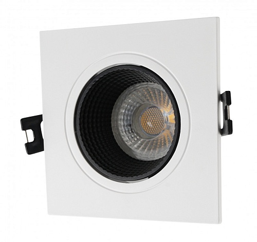 картинка Denkirs Точечный встраиваемый светильник  DK3071-WH+BK