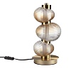 картинка ODEON LIGHT 5095/12TL L-VISION ODL25 359 латунный/янтарный градиент/металл/стекло Настольная лампа L