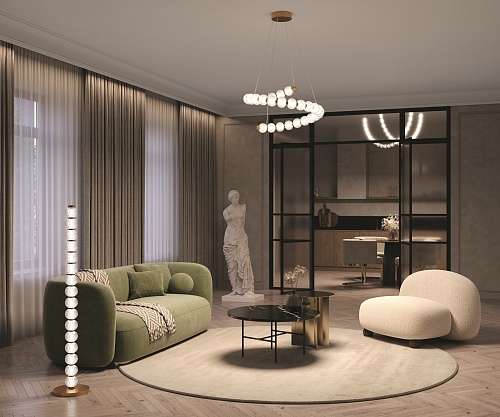 картинка Maytoni Потолочный светильник Амулет / Amulet 3000К 36Вт