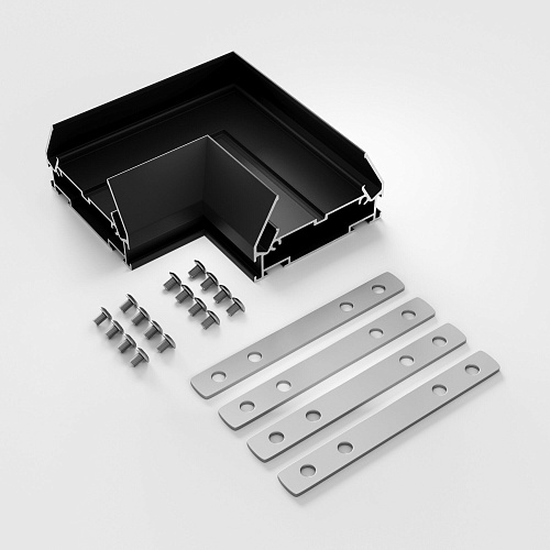 картинка Elektrostandard Basic System Коннектор угловой для монтажа в натяжной потолок однофазного шинопровод