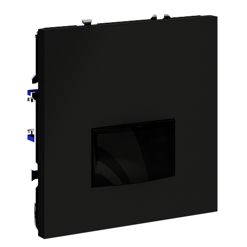 картинка Датчик движения встраиваемый VOLTUM S70, (черный матовый)