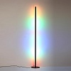 картинка ODEON LIGHT 4335/32FL HIGHTECH ODL23 000 черный/акрил Напольный светильник RGBW управляемый с пульта