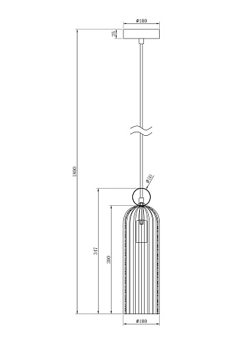 картинка Maytoni Подвесной светильник Антик / Antic E14х1