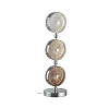 картинка ODEON LIGHT 5416/13TL L-VISION ODL_EX23 145 хром/светло-серый/коричневый металл/стекло Настольная ла