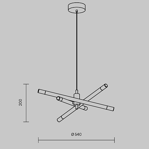 картинка Freya Подвесной светильник Жезлы / Wands