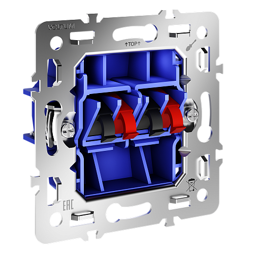 картинка Voltum Механизм розетки акустической 4-местной, S70