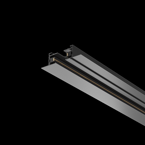 картинка Maytoni Шинопровод 2м Unity встраиваемый черный