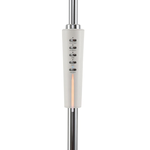 картинка LUMION 8330/15FL LEDIO LN26 458 белый, металл/пластик Торшер LED 15W 3000/4000/6000K 220-240V ССТ/ди