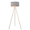 картинка LUMION 8075/1F NEOCLASSI LN26 466 золото/серый, металл/текстиль Торшер E27 1*60W 220V AVIOLA