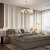 картинка ODEON LIGHT 5403/1T CLASSIC ODL_EX23 119 бронзовый/светло-коричневый/кремовый металл/керамика/ткань 