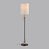 картинка ODEON LIGHT 5410/1F MODERN ODL_EX23 113 черный матовый/бежевый /металл/полирезин/ткань Торшер E27 1*