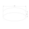 картинка TK Lighting Потолочный светильник 1088 Rondo Black